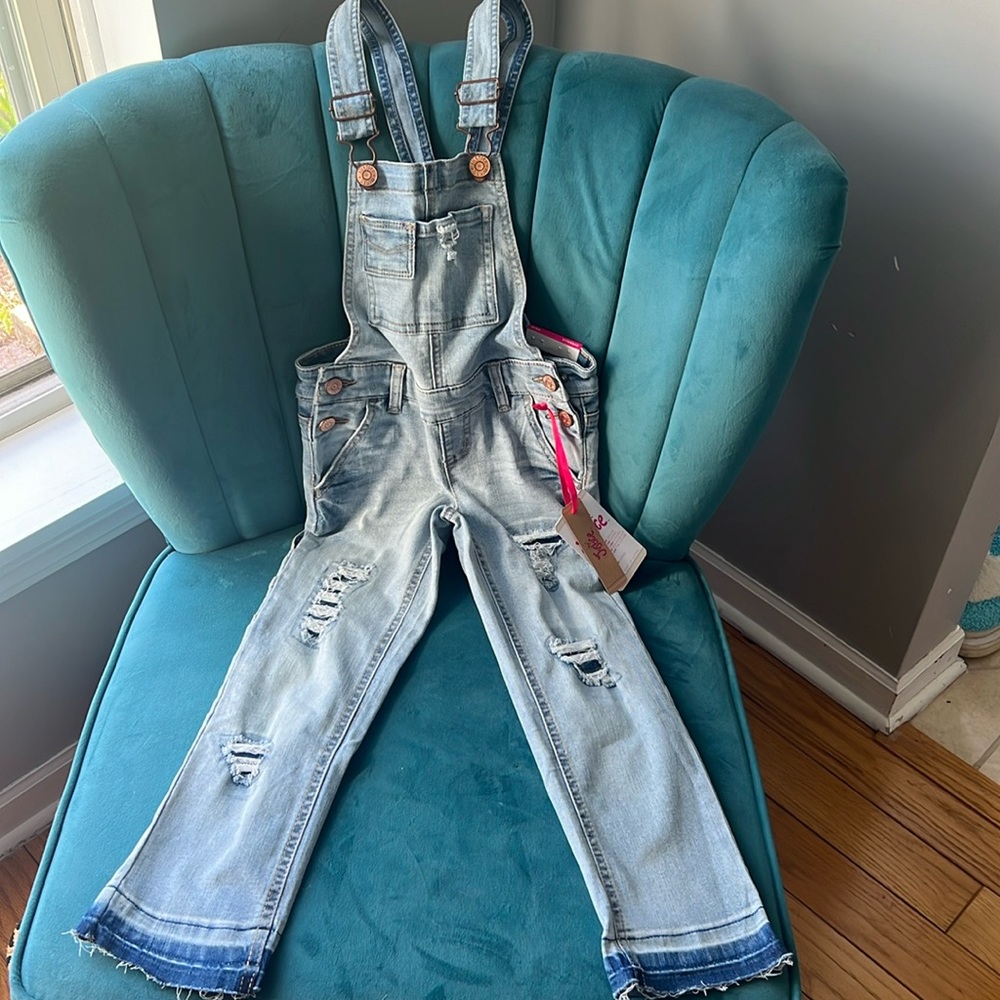 Kids overalls from Justice NWT girls 6 slim